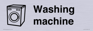 Dementia washing machine sign